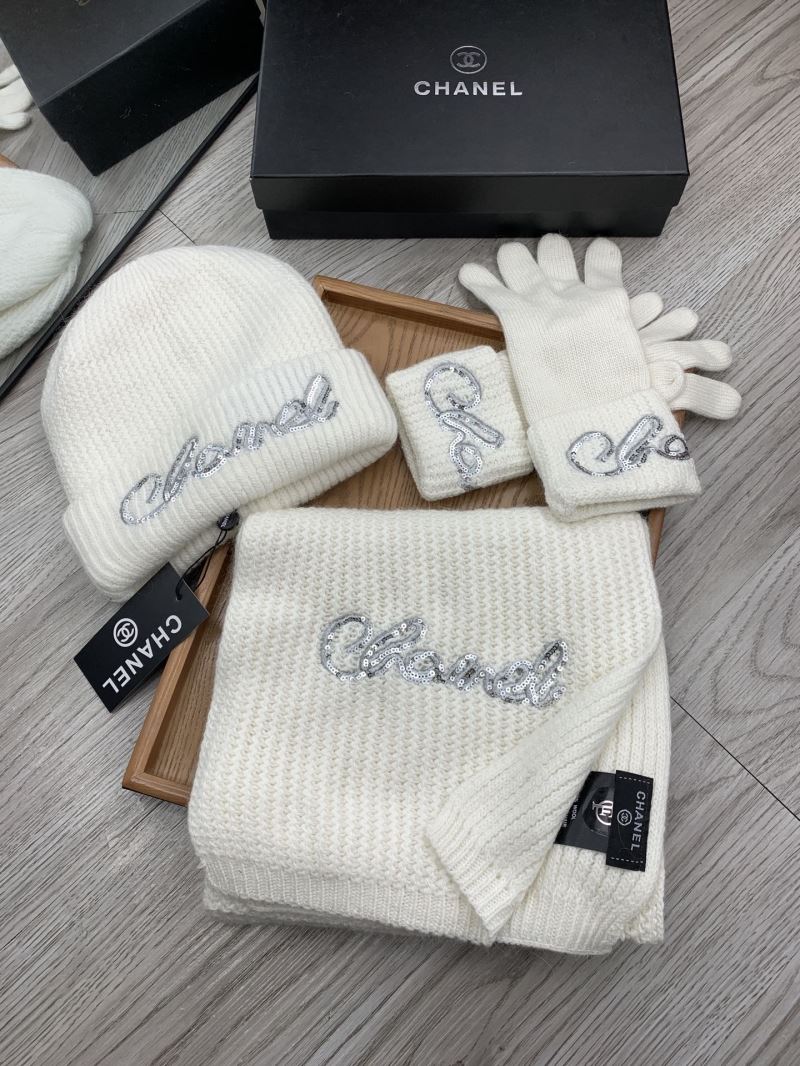 Chanel Caps Scarfs